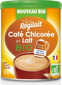MILK DRINK WITH COFFEE AND CHICORY INSTANT BIO 330 g - REGILAIT