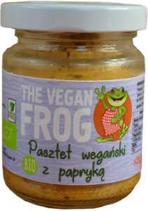 VEGAN PASTE WITH PAPRIKA BIO 115 g - VEGAN FROG