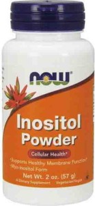 Inositol Inositol en poudre 57 g NOW FOODS