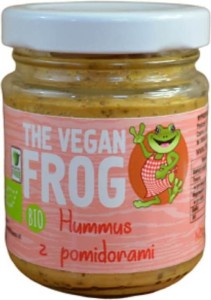 HUMMUS WITH TOMATOES BIO 115 g - VEGAN FROG