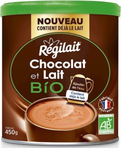MILK CHOCOLATE FOR DRINKING HOT BIO 450 g - REGILAIT