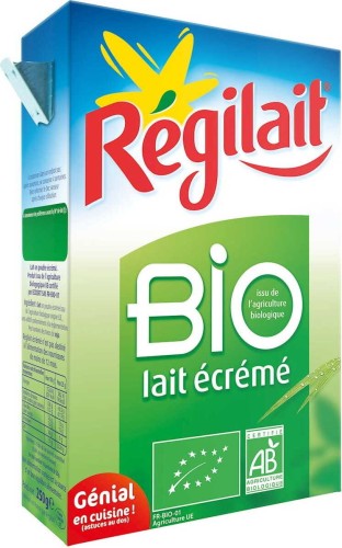 SKIMMED MILK POWDER BIO 250 g - REGILAIT