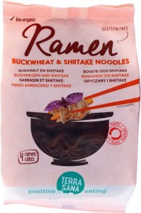 RAMEN NOODLE BOEKWEIT MET SHIITAKE GLUTENVRIJ BIO 280 g - TERRASANA