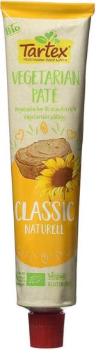 PÂTE VÉGÉTARIENNE CLASSIQUE SANS GLUTEN (TUBE) BIO 200 g - TARTEX
