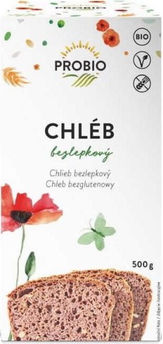 MIESZANKA DO WYPIEKU CHLEBA BEZGLUTENOWA BIO 500 g - PROBIO