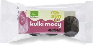 BALLS OF POWER RASPBERRY BIO 39 g - RAW SUN BITE