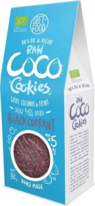 Kokoskoekjes met zwarte bes BIO 80 g Diet Food