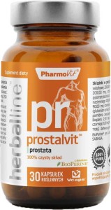 Prostalvit with BioPerine 30 capsules Vcaps PharmoVit Herballine