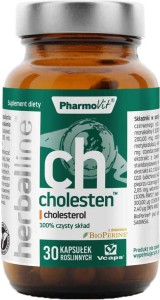 Cholesten with BioPerine 30 capsules Vcaps PharmoVit Herballine