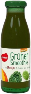 Smoothie à la mangue, au chou frisé et aux épinards BIO 250 ml