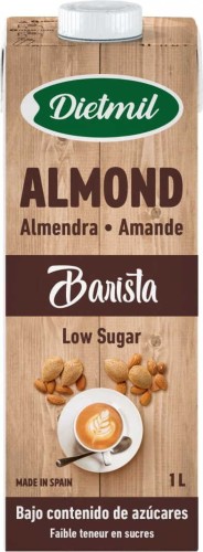 Boisson aux amandes Barista sans gluten 1 l Dietmil