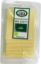 Ser Edam w plastrach BIO 125 g Produkty Klasztorne