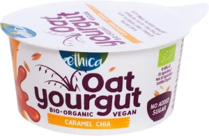 Haferdessert mit Chiasamen ohne Laktose BIO 140 g - ETHICA
