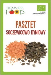 Gluten-free pumpkin-lentil pate BIO 200 g Denver Food