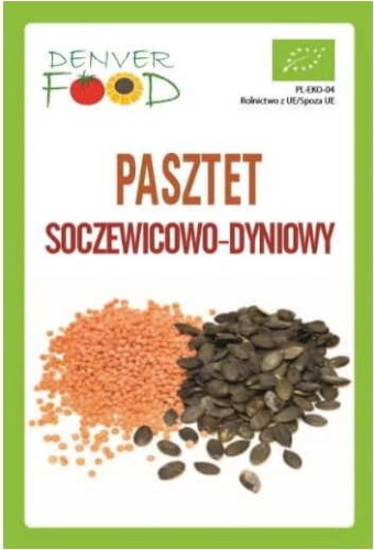 Gluten-free pumpkin-lentil pate BIO 200 g Denver Food