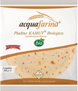 PIADINA OF KAMUTU BIO (3 x 100 g) 300 g - ALIMENTA