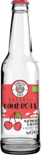 Kombucha mit Kirschgeschmack BIO 330 ml - KOALA KOMBUCHA