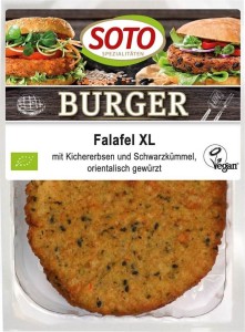Vegan Falafel burgers XL BIO 220 g Soto
