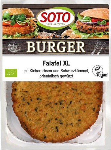 Vegan Falafel burgers XL BIO 220 g Soto