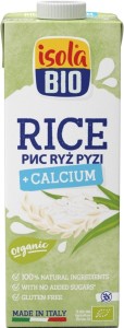 Rice drink with calcium. Gluten-free BIO 1 l