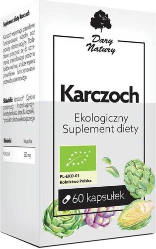 KARCZOCH BIO 60 CAPSULES (550 mg) - GESCHENKEN VAN DE NATUUR