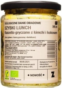 BOEKWEITSCHOTEL MET KOKOSNOOT EN KIMCHI BIO 540 ml - KLEINKAMER