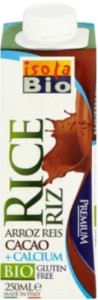 Rice-cocoa drink with calcium gluten-free BIO 250 ml Isola Bio