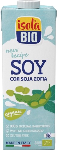 Soy drink gluten-free BIO 1 l Isola Bio