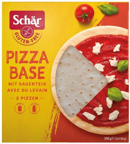 Spody do pizzy bezglutenowy (2X150 g) 300 g Schar