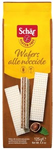 Wafels nocciole glutenvrije notenwafels 125 g Schar
