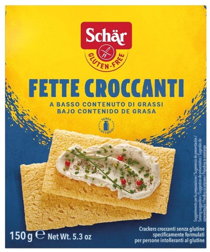 Fette croccanti pieczywo chrupkie bezglutenowe 150 g Schar