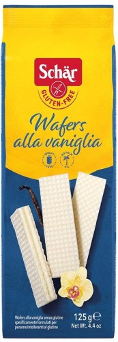 Wafels vaniglia glutenvrije vanillewafels 125 g Schar