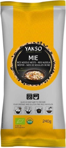 NOODLE NESTEN RIJST NOODLE NESTEN GLUTENVRIJ BIO 240 g - YAKSO