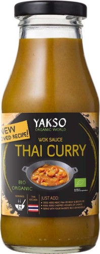 THAISE SAUS CURRY BIO 240 ml - YAKSO