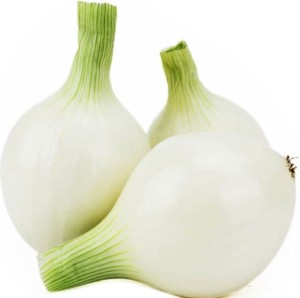 FRESH BIO WHITE ONION (POLAND) (about 1.00 kg)