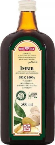 Sok z imbiru 100% 500 ml