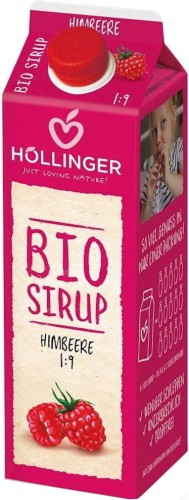 FRAMBOZENSTROOP BIO 1 L - HOLLINGER