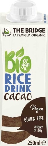 Rice drink with cocoa without gluten 250ml EKO The Bridge