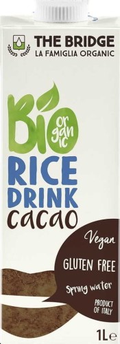 Rijstdrank met cacao zonder gluten 1l EKO The Bridge