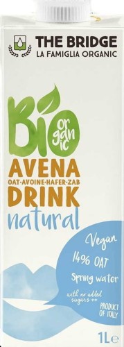 Natuurlijke havermoutdrank 1l EKO The Bridge