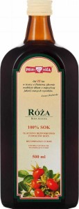 100% rozensap 500ml Poolse roos