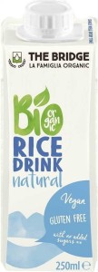 Natural rice drink without gluten 250ml EKO The Bridge