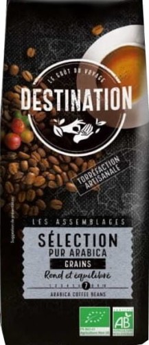 Koffiebonen 100% Arabica Selection bonen 1 kg EKO Destination