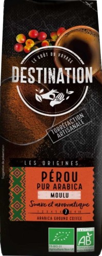 Peruvian L'Inka ground coffee 250g EKO Destination