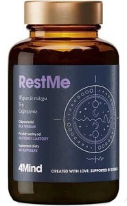 RestMe 4Mind Ondersteunt de hersenen, slaap, ontspanning, 60 capsules HealthLabs
