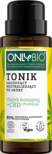 VERZACHTENDE TONER MET HENNEP OLIE ECO 300 ml - ALLEEN BIO