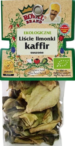 Kaffir lime leaves dried BIO 15 g - ROYAL BRAND