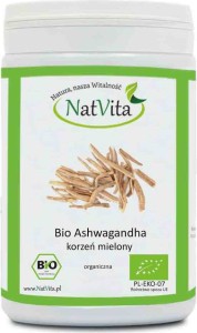 Ashwagandha BIO gemalen wortel 500 g NatVita