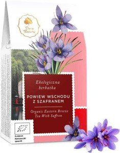 THEE MET SAFFRAAN BROUW VAN EAST BIO 80 g - GESCHENKEN VAN DE NATUUR