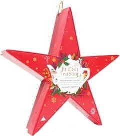 Un ensemble de thés de Noël Red Star (6x2) BIO 12 g English Tea Shop